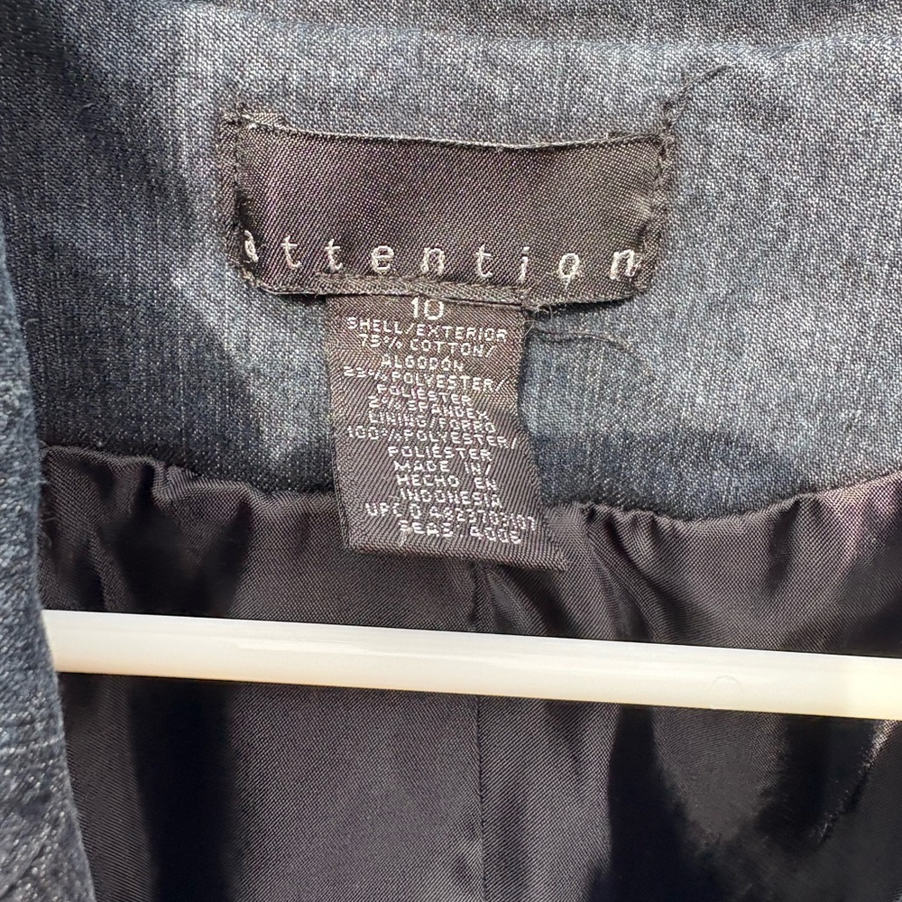 Attention Charcoal Gray Jacket - Picture 2 of 6